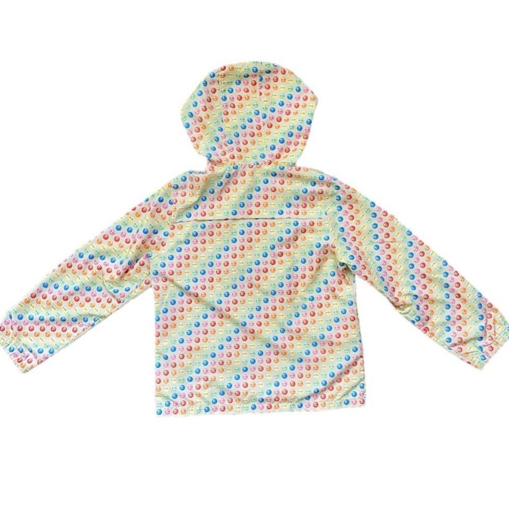 Angel Blue Candy Rainbow Chocolate Dot Hooded Jacket - Picture 3 of 5
